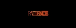 It's a shame you can't see this: WESLEY JOSEPH • PATIENCE TITLE 1/1